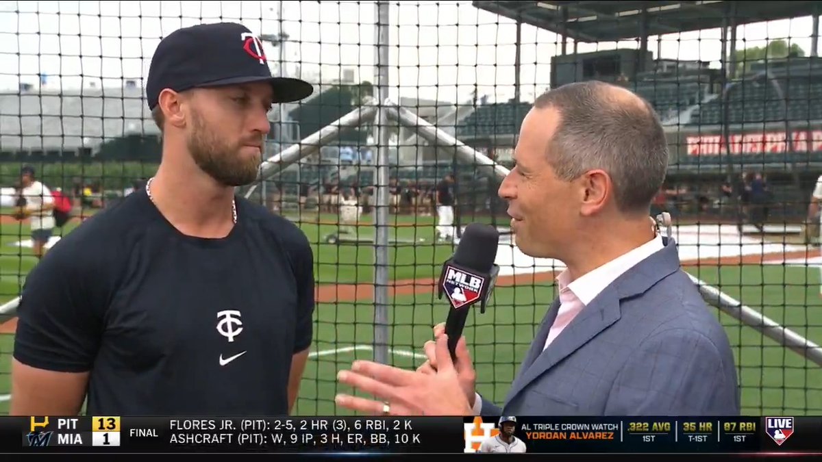 "I watched the movie last night so it's fresh on the brain. This is awesome." Amidst a career season, Minnesota Twins outfielder Kody Clemens spoke with Jon Morosi at the Field of Dreams about his excitement for tonight's matchup!