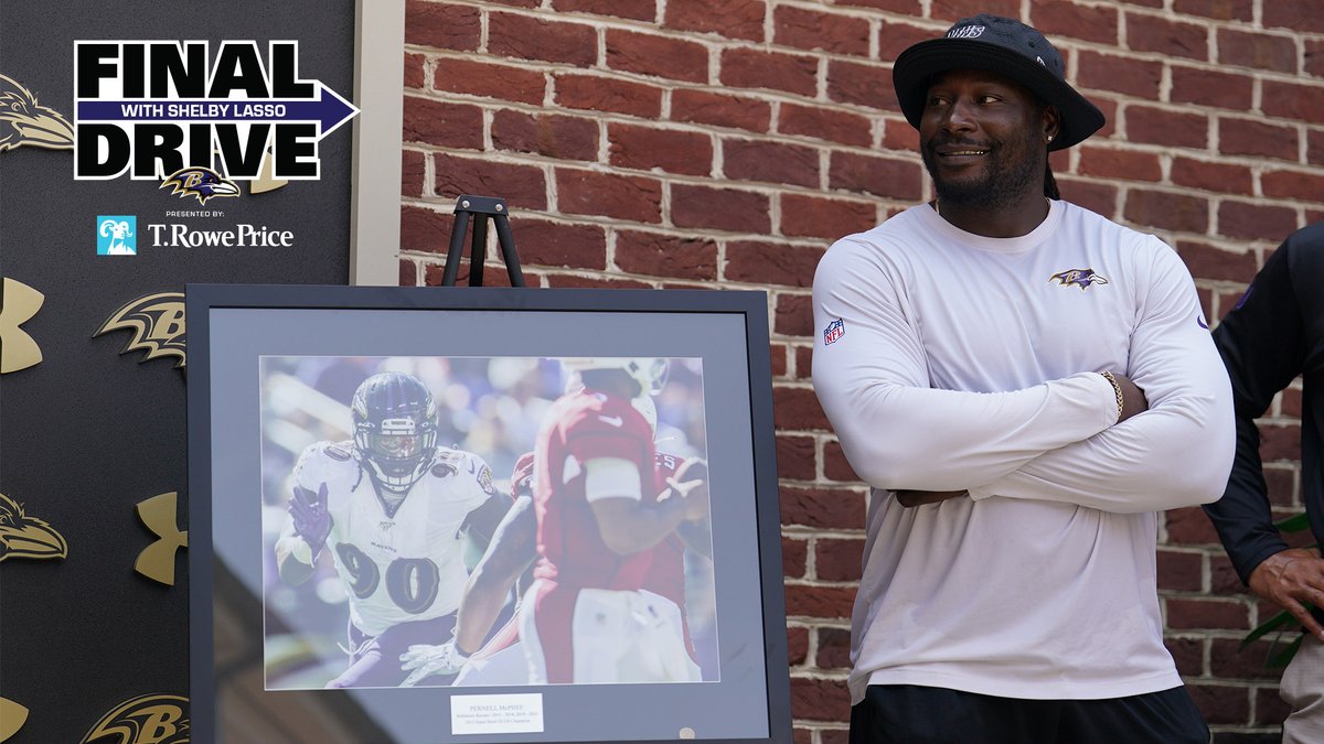 The legacy is set. Pernell McPhee retires a Raven.