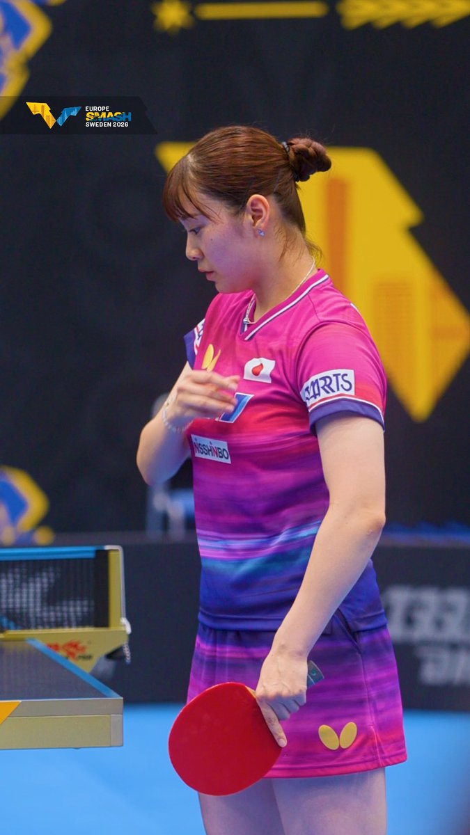Miyu Nagasaki is back in the Round of 16 after a dominant 3-0 win over Sabine Winter 👊🏼🔥 Can she go one step further at this season’s #EuropeSmash? 🇸🇪 #TableTennis