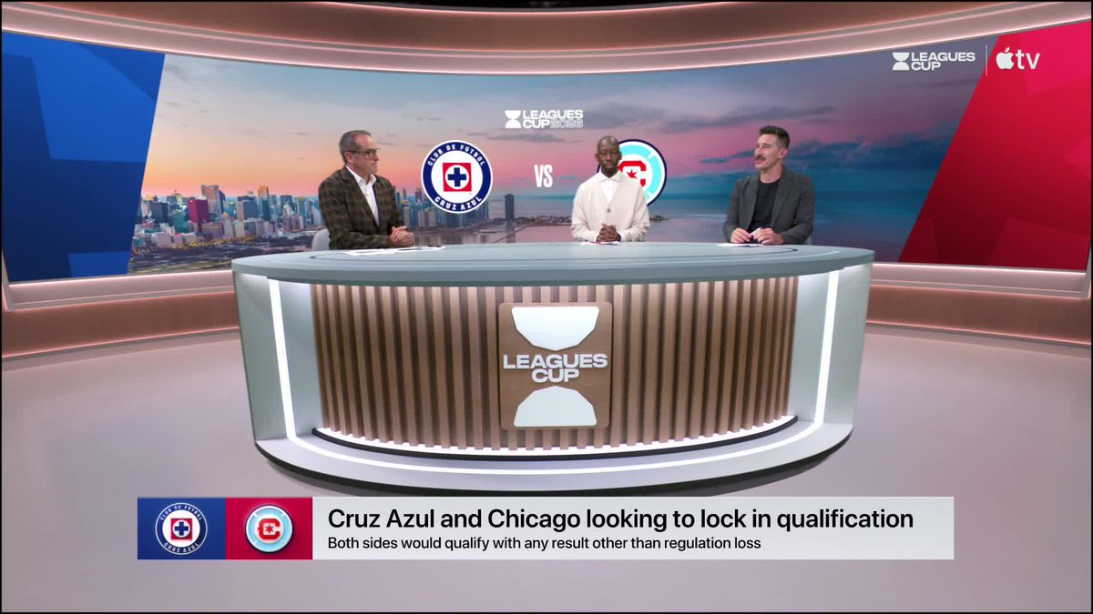 Robert Lewandowski and the Chicago Fire FC look to qualify for the next phase of Leagues Cup tonight! They take on CRUZ AZUL tonight at 9pm ET on Apple TV. 📺
