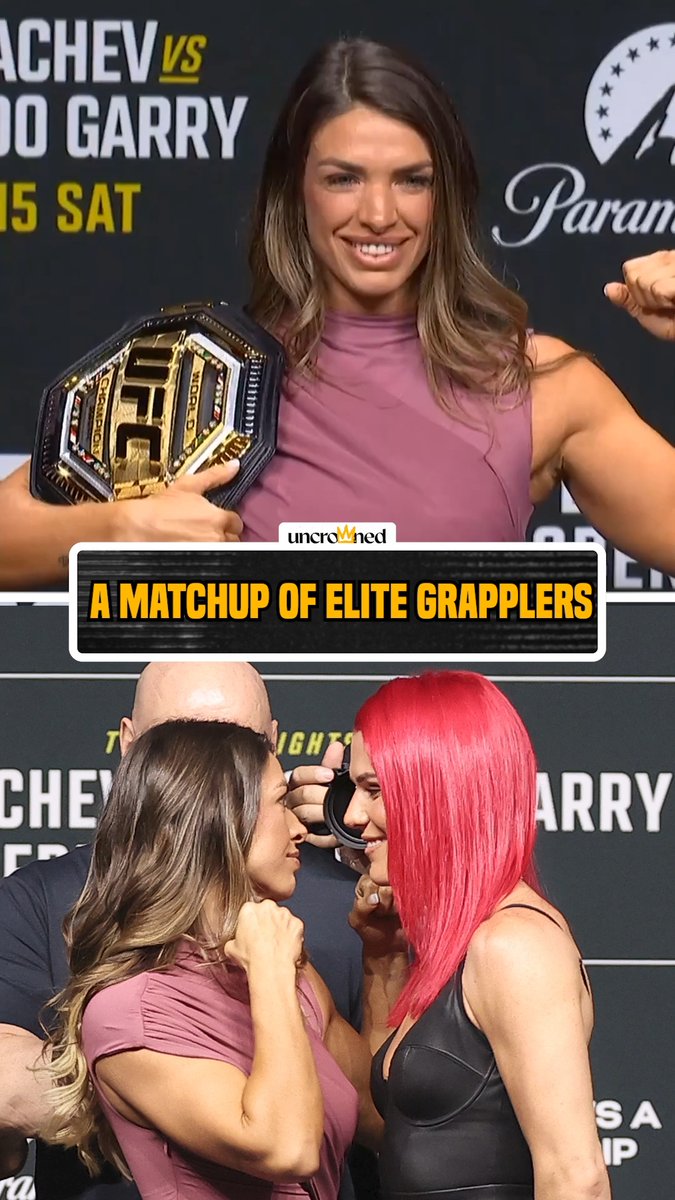The Mackenzie Dern and Gillian Robertson fight might come down to who can lock in a submission first 🔒 #UFC330