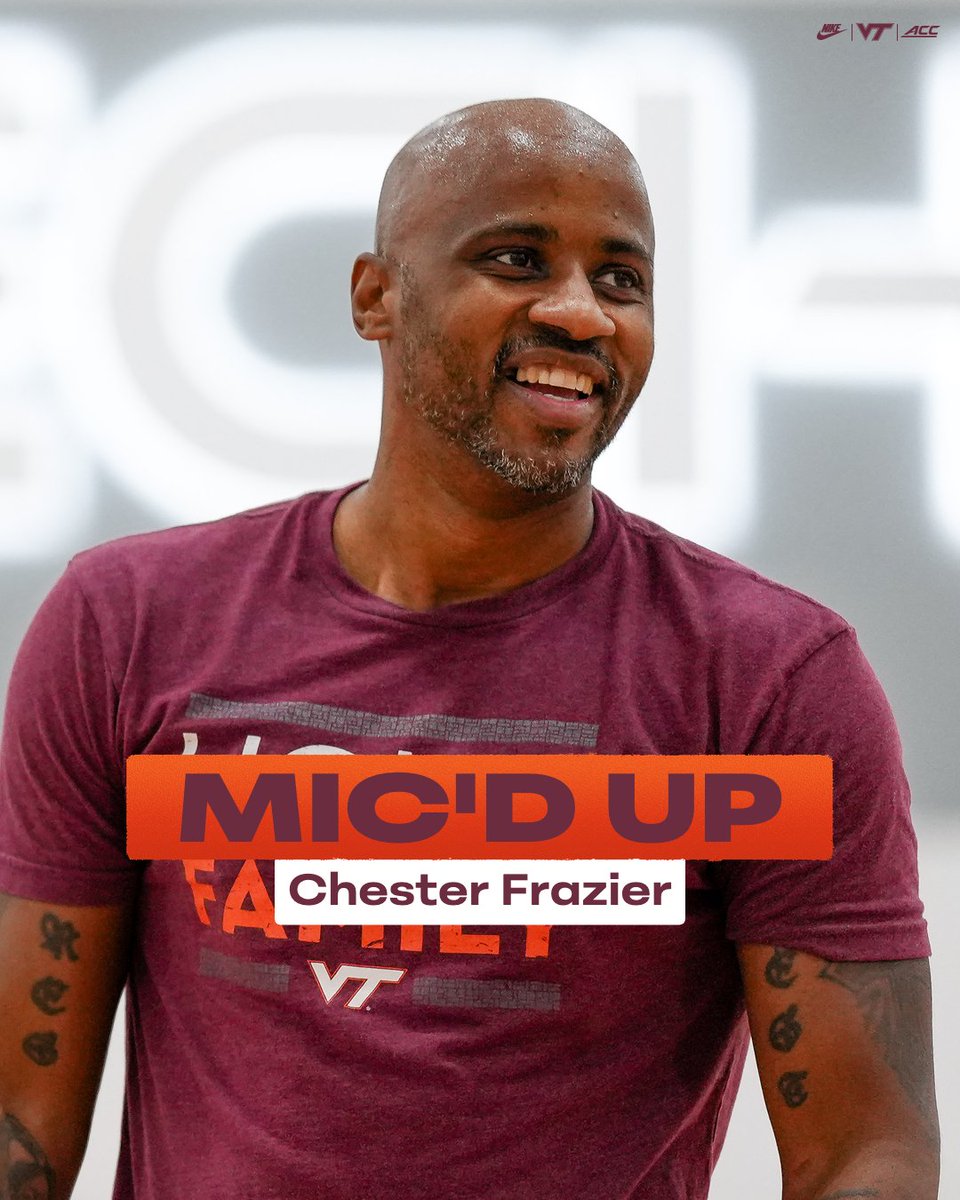Got Chester Frazier on the mic 🎙️🔋
