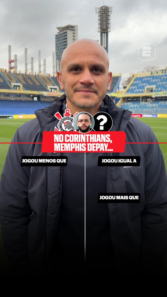 Fábio Santos falou quais jogadores jogaram menos, igual ou mais do que Memphis Depay pelo Corinthians! Concorda com ele fã de esportes? 👉Assista a Rosario Central x Corinthians nesta quinta (13), AO VIVO pela ESPN no Plano Premium do #DisneyPlus! #LibertadoresNaESPN #Corinthians #RosarioCentral #AngelDiMaria #Libertadores