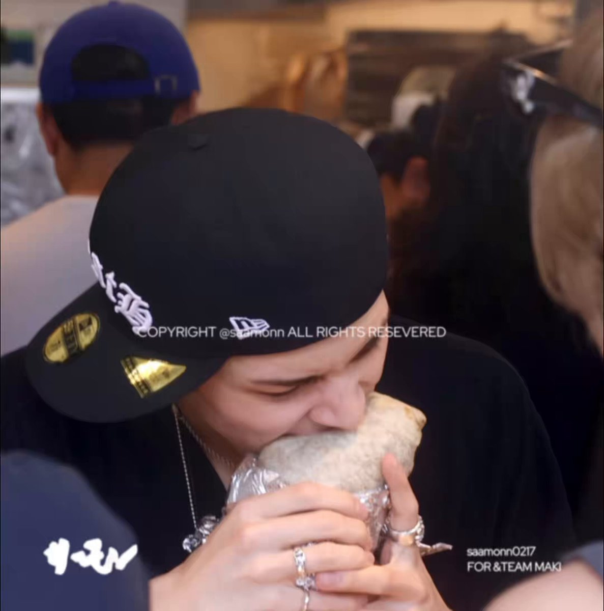 260813 🌯🐶😋🥤 #andTEAM #andTEAM_MAKI #マキ #마키 #MAKI