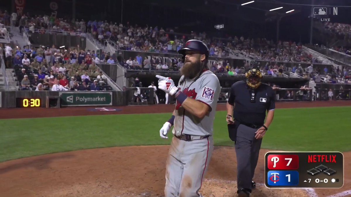 MARSH TAKES A TRIP TO THE CORN! #MLBatFieldOfDreams