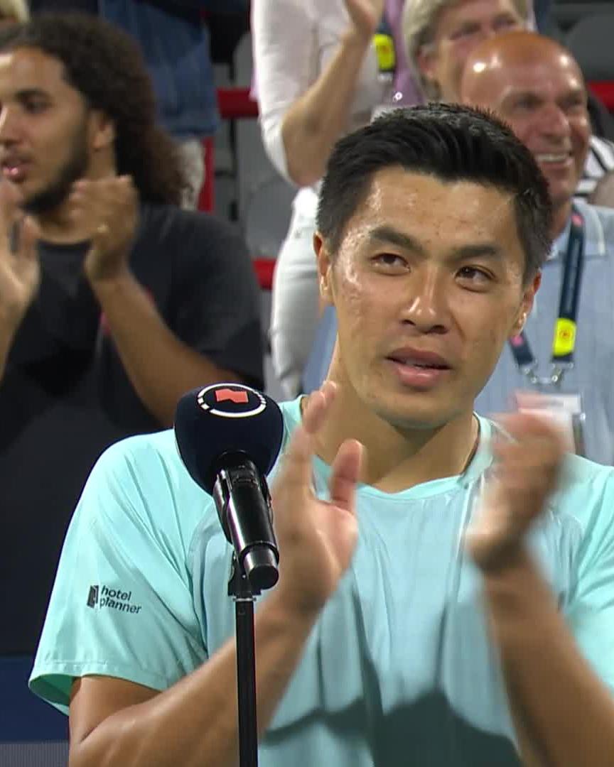"Really enjoy here in Montreal more than Toronto" 😅 Nakashima sends the Montreal crowd into a frenzy! 🤣 #NBO26