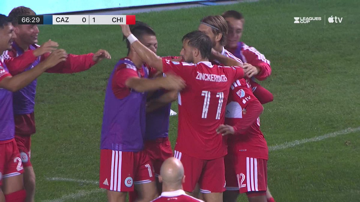 Puso Dithejane buries it and Chicago Fire FC take the lead over Cruz Azul! 🔥