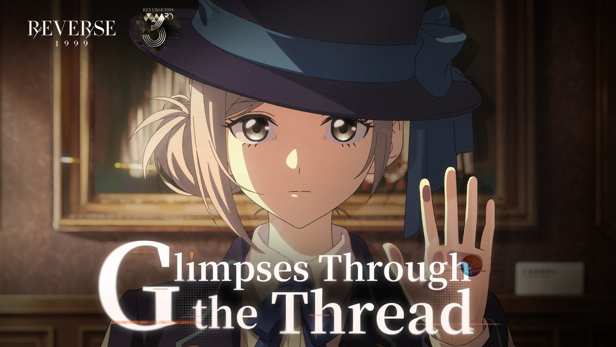 3rd Anniversary Memorial Animation: Glimpses Through the Thread | Reverse: 1999 A golden thread pierces the heavy clouds, Illuminating the ordinary with gentle warmth. The OST "After the Rain" is now available. Search "The 1999" to listen. #Reverse1999Anniversary