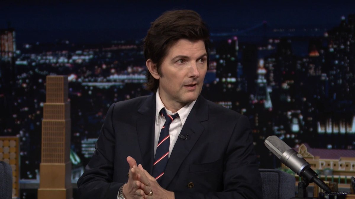 .Adam Scott has no idea when Season 3 of Severance is coming out 😭 #FallonTonight
