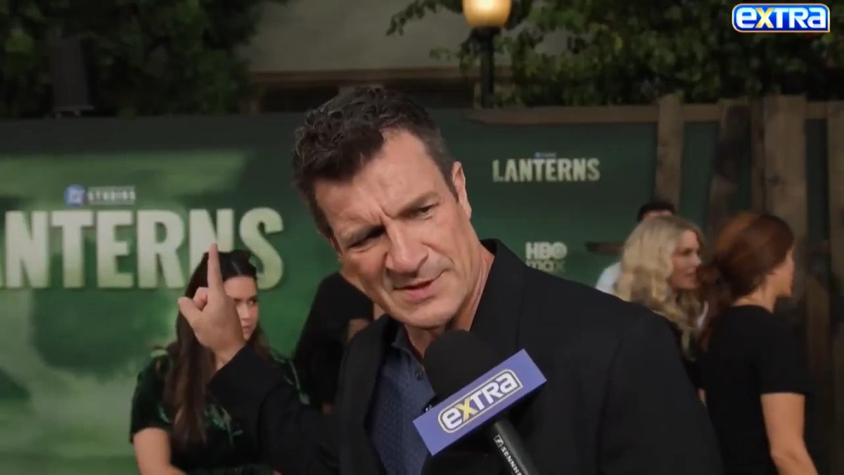 From "Superman" to "Peacemaker," #Lanterns, and "Mister Miracle," Nathan Fillion says Guy Gardner is becoming "part of the fabric of this universe." #dc #dcuniverse #dcstudios