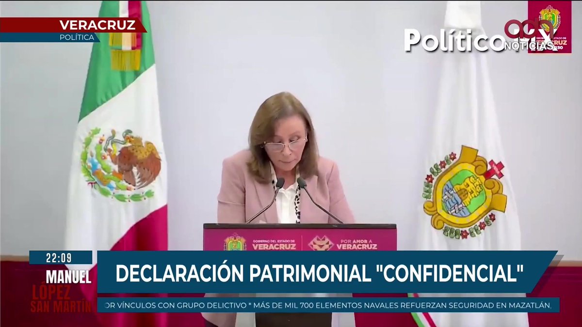 ¿Qué esconde? 🤔La declaración patrimonial de la gobernadora de Veracruz, Rocío Nahle (Rocío Nahle) fue clasificada como confidencial luego de que fuera solicitada vía transparencia💸❌ #RepúblicaMx con Manuel Lopez San Martin |