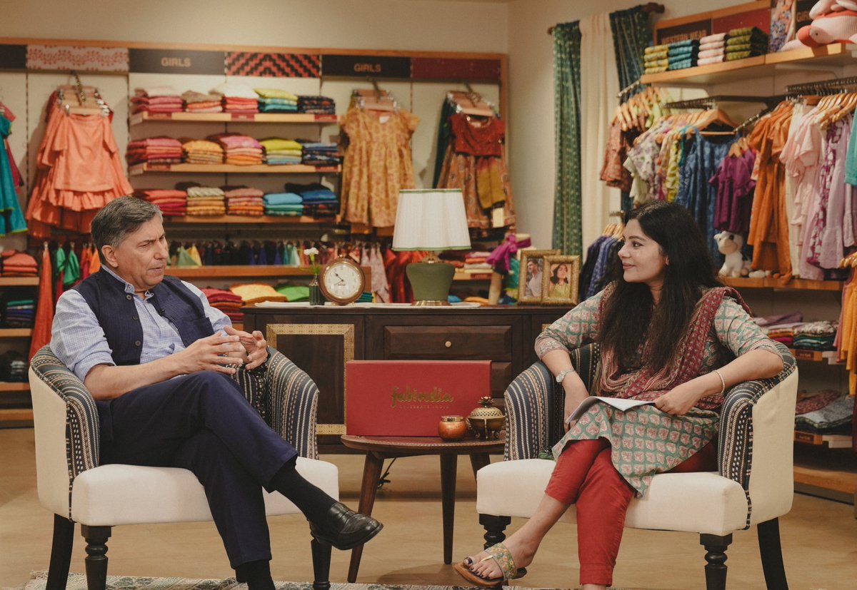 You know Fabindia. Do you know the story behind it? What does it mean to have an Indian identity today? How did a brand built around India’s artisans, craft and culture become one of the country’s most iconic consumer brands? I sat down with William Bissell, MD of Fabindia to understand the journey behind the brand, the choices, the philosophy, and what it takes to build something that remains unmistakably Indian. This story is worth watching. On the eve of India's independence day do watch the full conversation here -