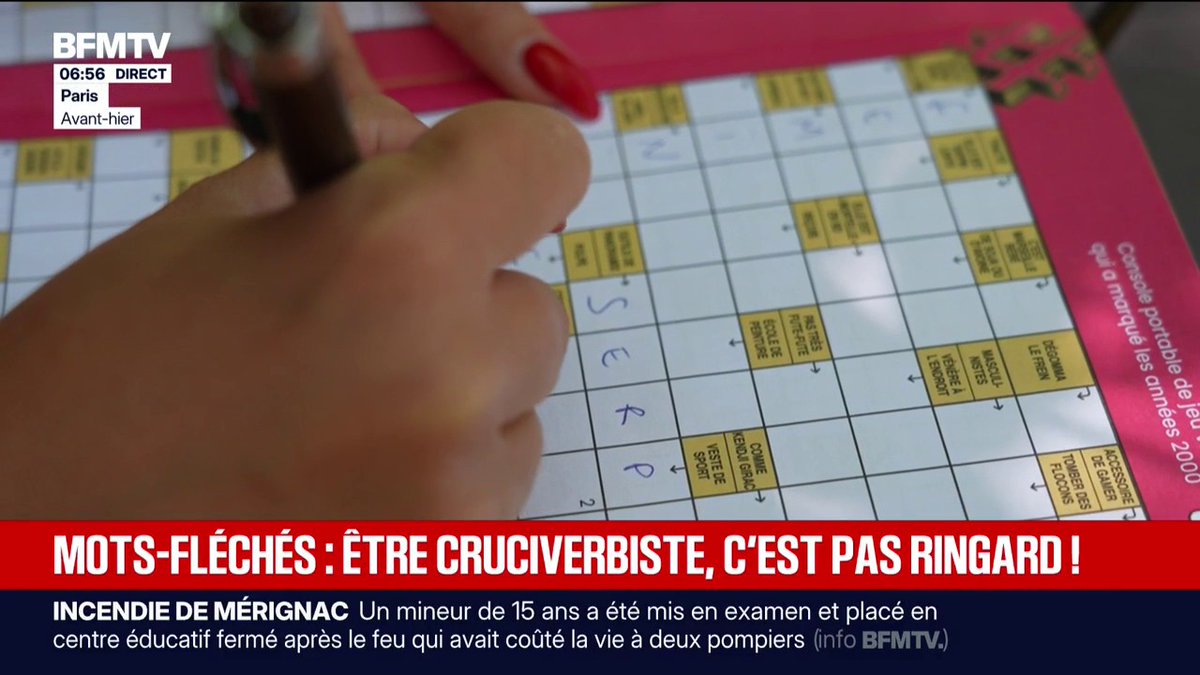 💬 "Quand je suis bloqué j'appelle ma grand-mère" ➡️ Le retour à la mode des mots fléchés