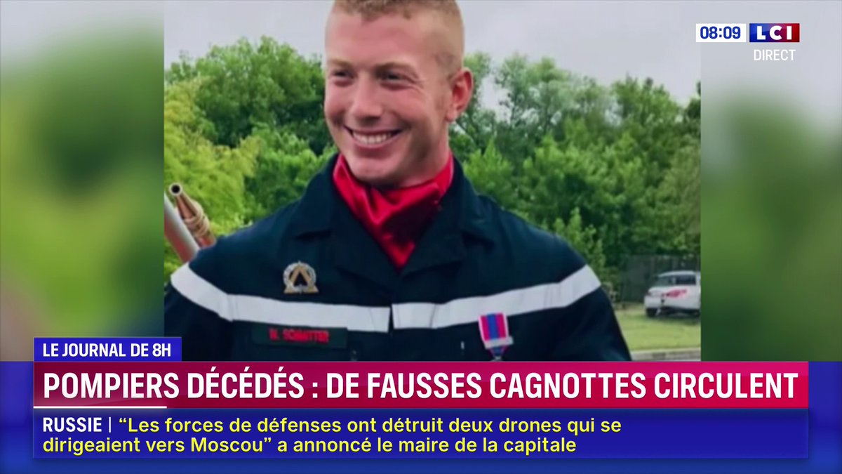 🔴 "Odieux de profiter d'un tel drame" : des escrocs se font passer pour la mère d'un pompier décédé pour extorquer de l'argent