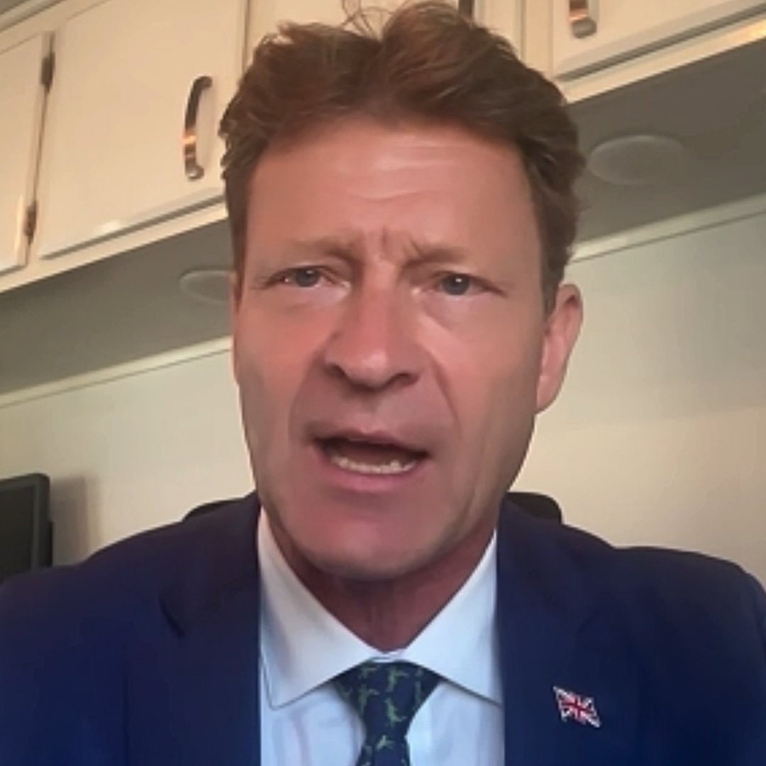 ‘That’s nothing to do with his safety, he just doesn’t want to stand next to a bin!’ Nick Ferrari isn’t satisfied with how Richard Tice MP 🇬🇧 answers questions about why Nigel Farage didn’t turn up to the Clacton by-election count.