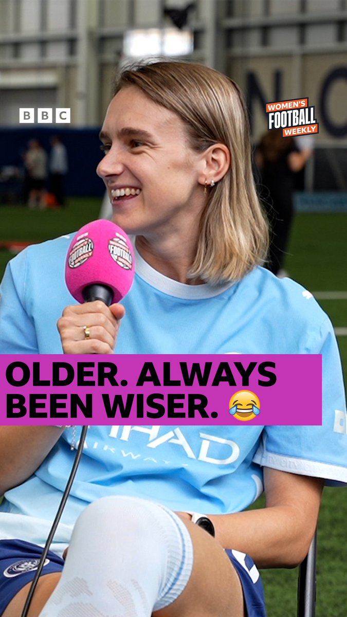 Older. Always been wiser. 🧠✨ Vivianne Miedema on turning 30 and her thoughts ahead of the new #WSL season. #BBCFootball #ManCity #MCWFC