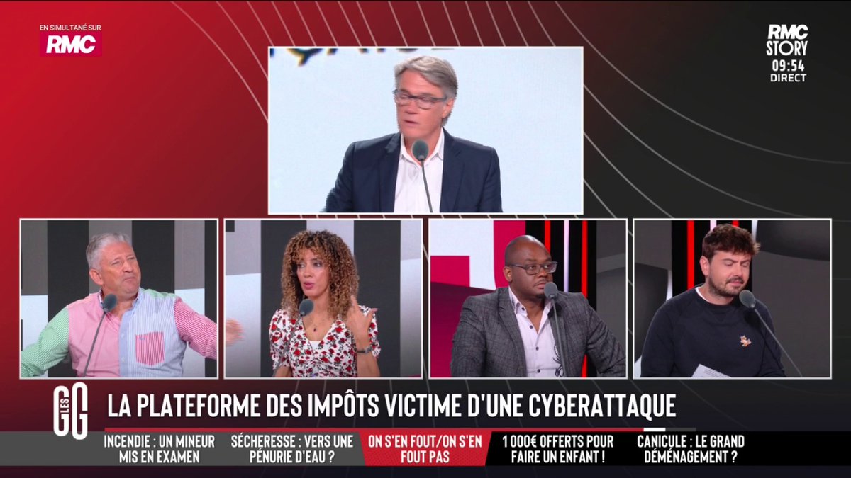 💻 La plateforme des impôts victime d’une cyberattaque Fatima Aït Bounoua : "Avec nos données, on peut faire des emprunts, louer des appartements… Après, c’est très dur de prouver son identité" Alain Marschall : "Ils ont essayé de le cacher pendant deux mois. C'est une honte !" #GGRMC