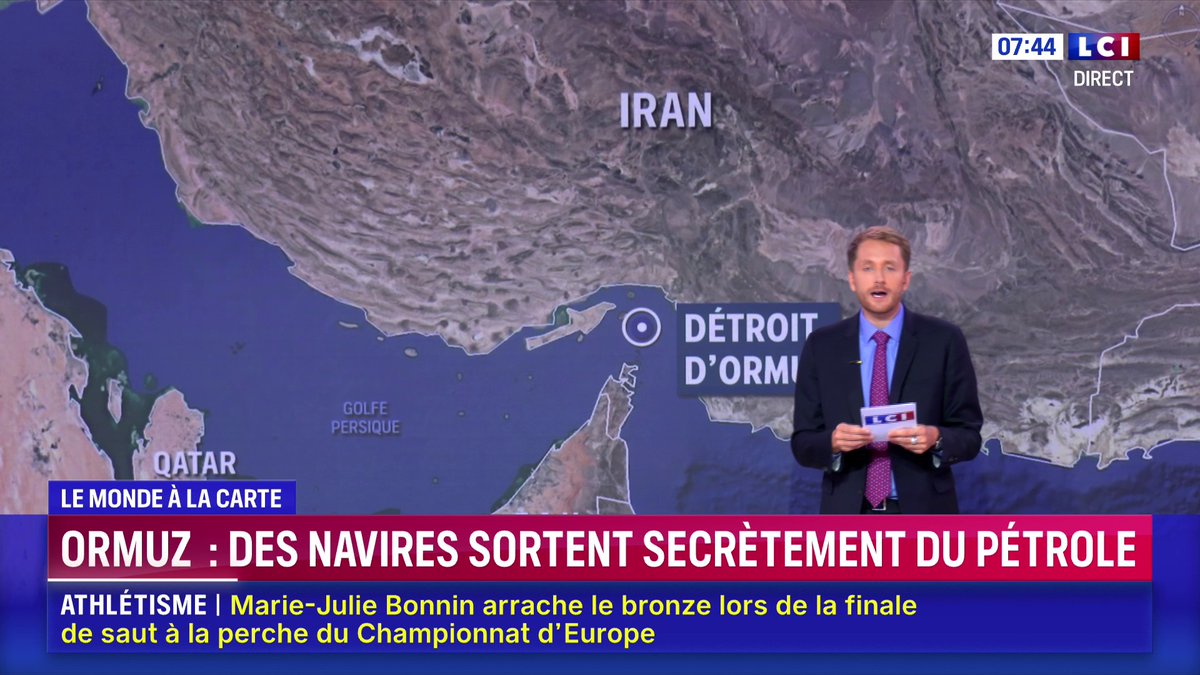 🚢🛢️ Ormuz : des navires sortent secrètement du pétrole