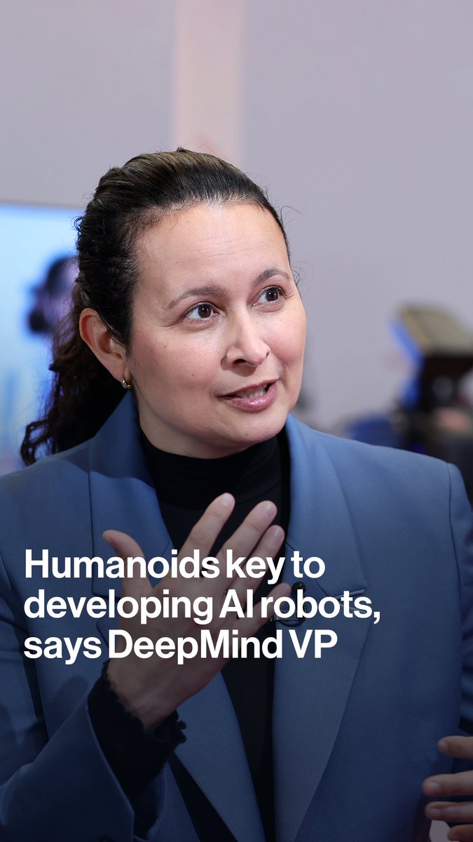 Humanoids are an important form factor for developing physical AI models, says Carolina Parada, Google DeepMind's head of robotics, telling Tom Mackenzie their human-like design can make both deployment and learning easier