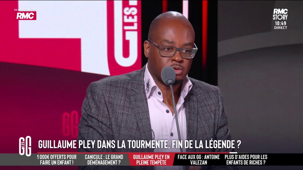 🔴 Guillaume Pley doit-il se mettre en retrait ? 🎙️ Emmanuel de Villiers : "On lui fait un procès en sorcellerie. Dès que quelqu’un a du succès, il y a de la jalousie" 🎙️ Abel Boyi : "Et les micro-trottoirs où il embrassait les filles de force ? C’est honteux ce que tu dis" #GGRMC