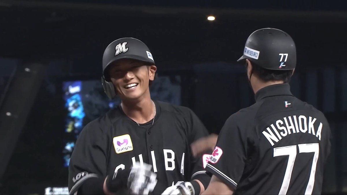 ここからがスタート！🙌 スタメン起用に応えた！✨ 千葉ロッテ 立松由宇 選手がプロ初安打を放つ！㊗🎉