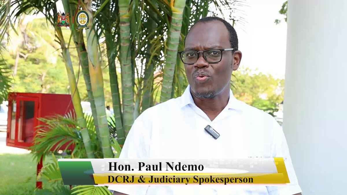 Judiciary Spokesperson gives an update on Alternative Justice Systems, Small Claims Courts and Court Integrity Committees.