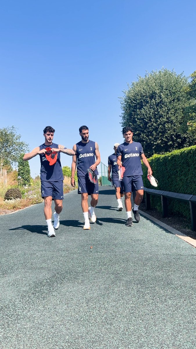 Stepping out for training 👊
