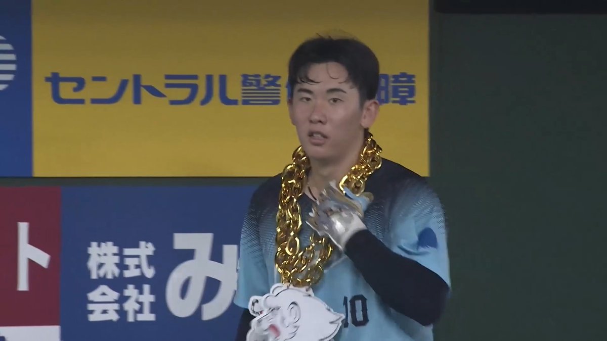 小島対決は『こじま』の勝利！✨ 完璧に捉えた！🔥🔥 埼玉西武 小島大河 選手の今シーズン第7号ソロホームランで追加点を挙げる！🌈