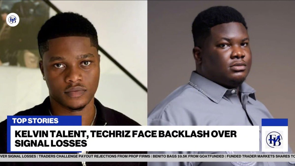 Here are today’s top stories from forexblog newsroom. Kelvin Talent and Techriz are facing backlash from members of their paid signal group after a run of heavy losses, including a stretch of seven losses to one win.