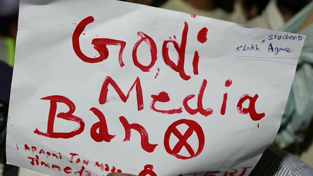 🇮🇳 India's youth protests highlight mistrust in 'lapdog' media Youth-led protests in India last month turned television journalists into targets, exposing a deepening crisis of trust in flagship broadcasters accused by demonstrators of being government mouthpieces.