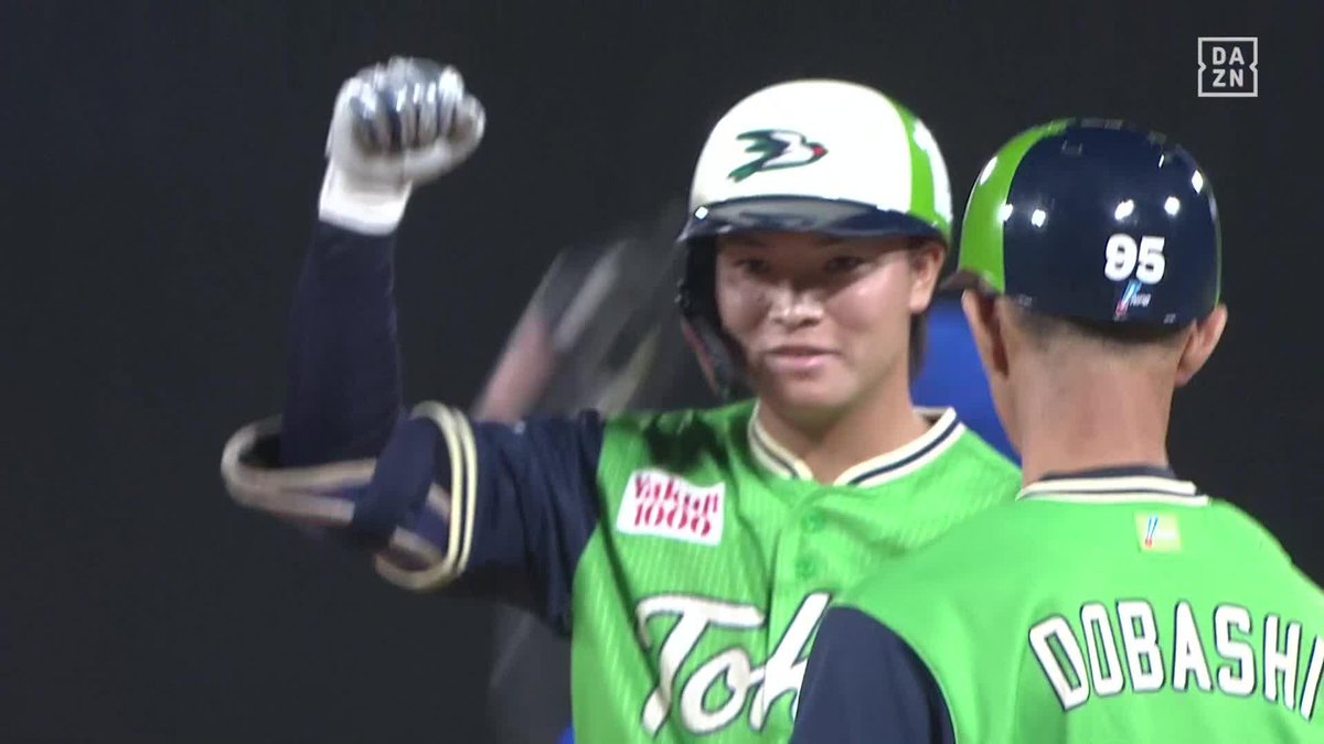 若き燕が飛躍のとき 西村瑠伊斗 2点タイムリー ⚾️ヤクルト×DeNA #swallows #だったらDAZN
