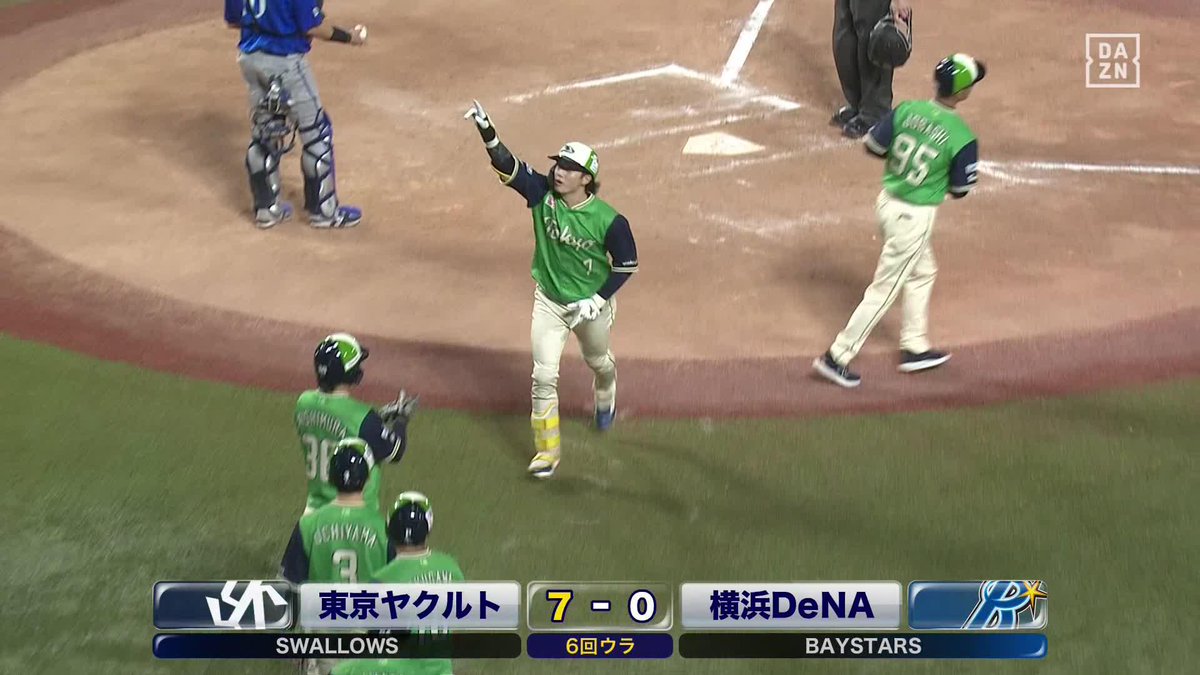 割れんばかりの大歓声 長岡秀樹 5号満塁弾 奥川恭伸に大きなプレゼント ⚾️ヤクルト×DeNA #swallows #だったらDAZN