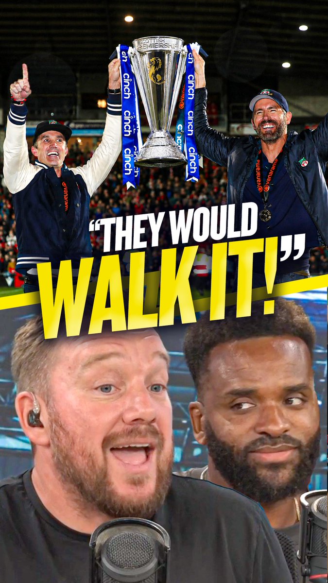 🤯 "They would absolutely walk it" 😤 "Massive disrespect!" Would Wrexham walk the Scottish Premier League? 😳