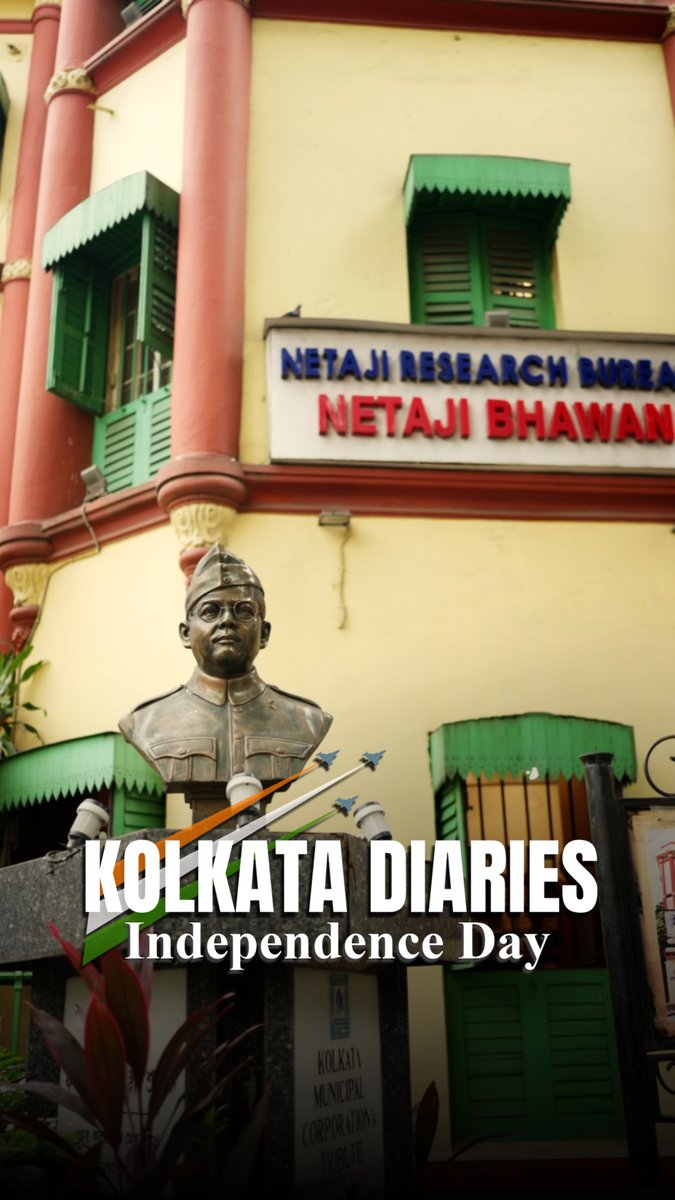 Netaji Bhawan; a house that witnessed the making of a legend 🇮🇳 From his daring escape in 1941 to the journey that led him to the Indian National Army, Netaji Bhawan stands as a reminder of Netaji Subhas Chandra Bose’s unwavering fight for India’s freedom. A piece of Kolkata’s history. A story India will always remember 👏 #AmiKKR | #KolkataDiaries