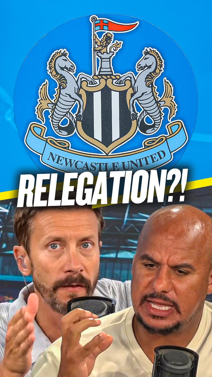 "Why do you think Eddie Howe left?"😬 "They shouldn't even be in the conversation for relegation!"👀 Are Newcastle at potential risk of being in a relegation battle this season!