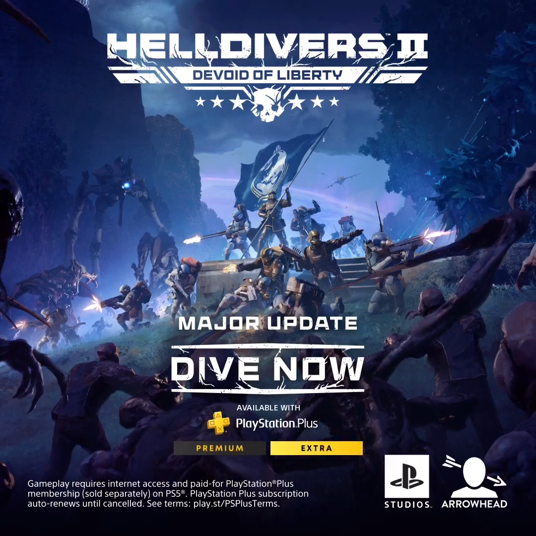 Dive into the unknown with the Helldivers 2 Devoid of Liberty update: