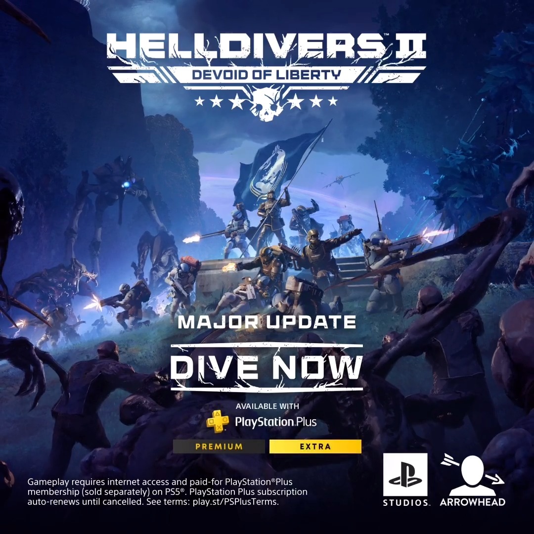 Dive into the unknown with the Helldivers 2 Devoid of Liberty update: