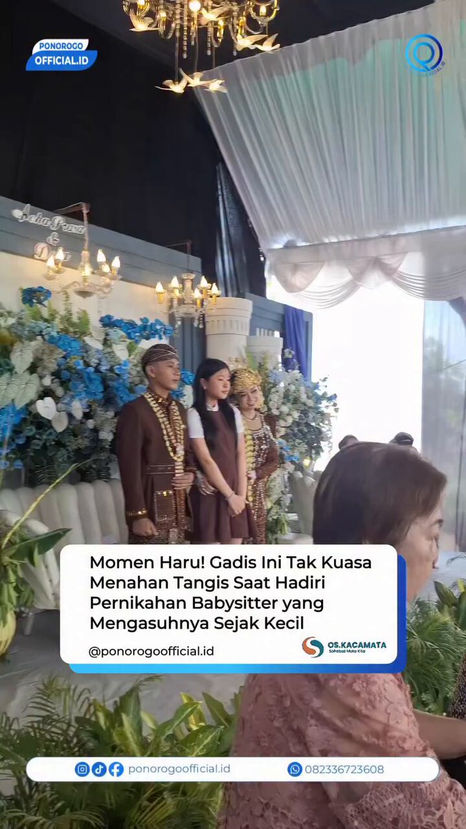 Pasti dia sayang banget itu sama babysitternya🥹