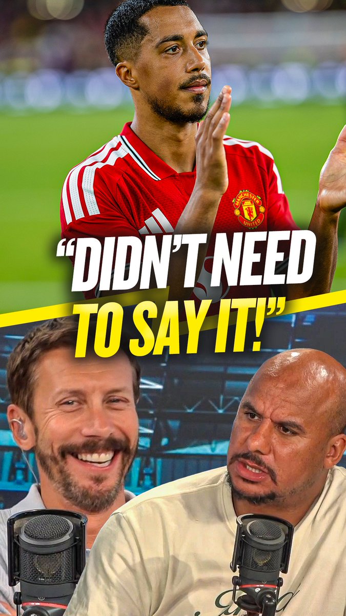 "He didn't need to say it!" 👀 "I'm offended!"😬 Gabby Agbonlahor "offended" by Youri Tielemans saying Man UTD is a bigger club than Aston Villa!