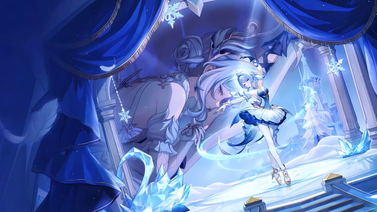 Odette 4k Live Wallpaper for your PC 🖥 Cr: #GenshinSnezhnaya #GenshinImpact #NowSnezhnaya #原神 #원신 #GI