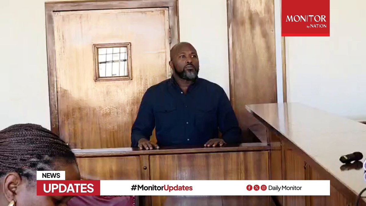 UPDATE: A 43-year-old Rwandan national and interpreter at Superior Courts Arizona in the United States, Jean Claude Habineza, has been charged with allegedly defrauding a South Sudanese national of more than Shs5.56 billion and illegally dealing in minerals between July and October 2025. Habineza is jointly charged with Canadian consultant Michael Faille, who has also been charged and is currently on remand. #MonitorUpdates 📹: Juliet Kigongo
