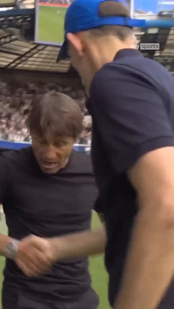 It's been four years since that infamous full-time bust-up between Thomas Tuchel and Antonio Conte! 😡