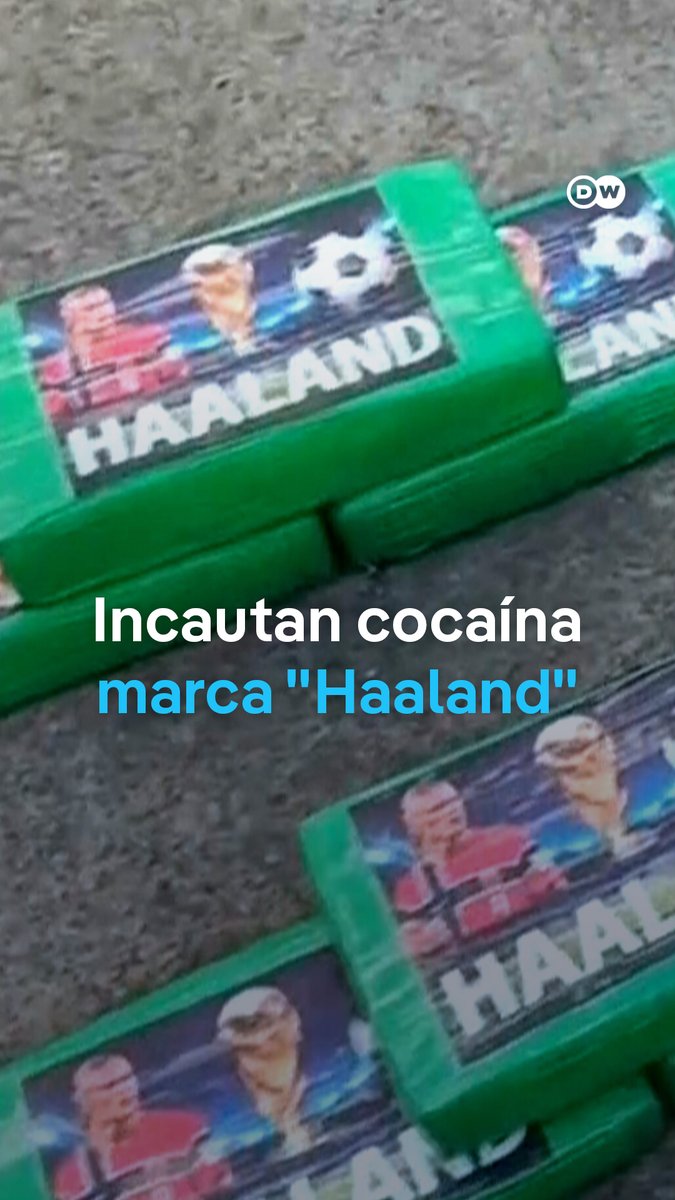 Incautan cargamento de cocaína con la imagen de Erling Haaland en Ecuador La policía ecuatoriana incautó media tonelada de cocaína en las cercanías a la frontera con Colombia. Los empaques estaban marcados con imágenes del astro noruego del fútbol Erfling Haaland, una estrategia de mercadeo común en el mundo del narco. /jr