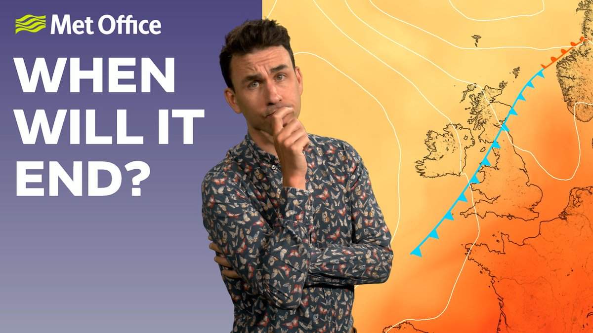 It's been largely very dry and warm/hot for many weeks. But is our weather likely to change soon? 🥵 Watch Aidan discuss whether we'll get a relief from the heat or meaningful rain ⤵️