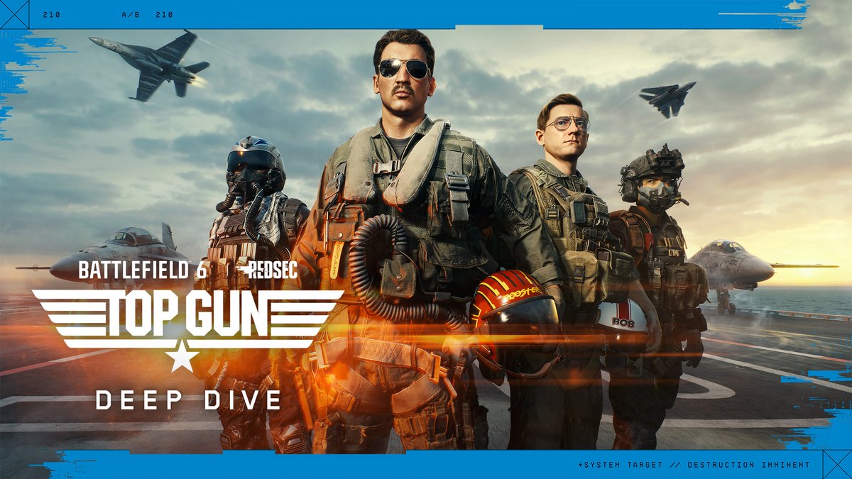 Two powerhouse franchises. One epic air combat fantasy ✈️ Go behind the scenes of the Battlefield 6 x Top Gun collaboration featuring Miles Teller, Charles Parnell, and Lewis Pullman. Grab your wingmen and suit up. Play free on Aug 18.