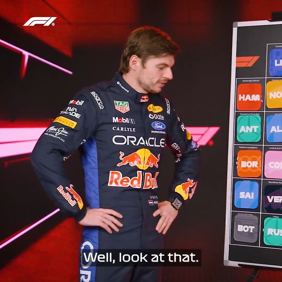 One driver getting 100% correct in Grill the Grid is rare, but FOUR?! 🤓 #F1