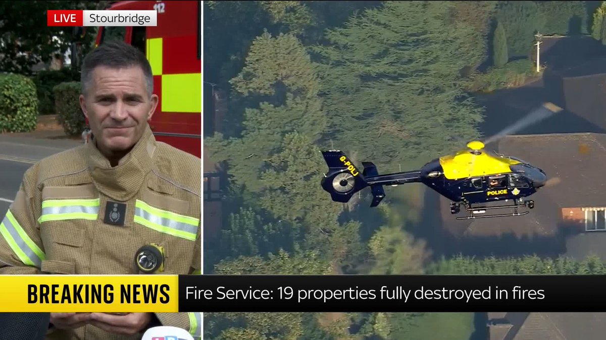 West Midlands' Chief Fire Officer Simon Tuhill says 'the cause of the fire in Stourbridge is still unknown', as specialist fire investigators continue their work to find out how it started. Live updates: 📺 Sky 501, Virgin 602, Freeview 233 and YouTube