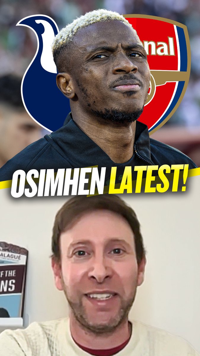 Ben Jacobs gives the latest update on Tottenham & Arsenal's interest in Victor Osimhen! 👀 #AFC #Arsenal #THFC #Tottenham #transfers