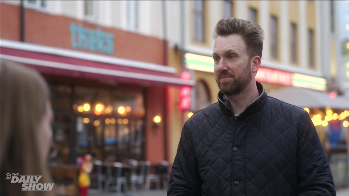 Europeans are mostly just happy they're not Americans right now. #FYC Jordan Klepper Fingers the Pulse: Give the Man a Prize