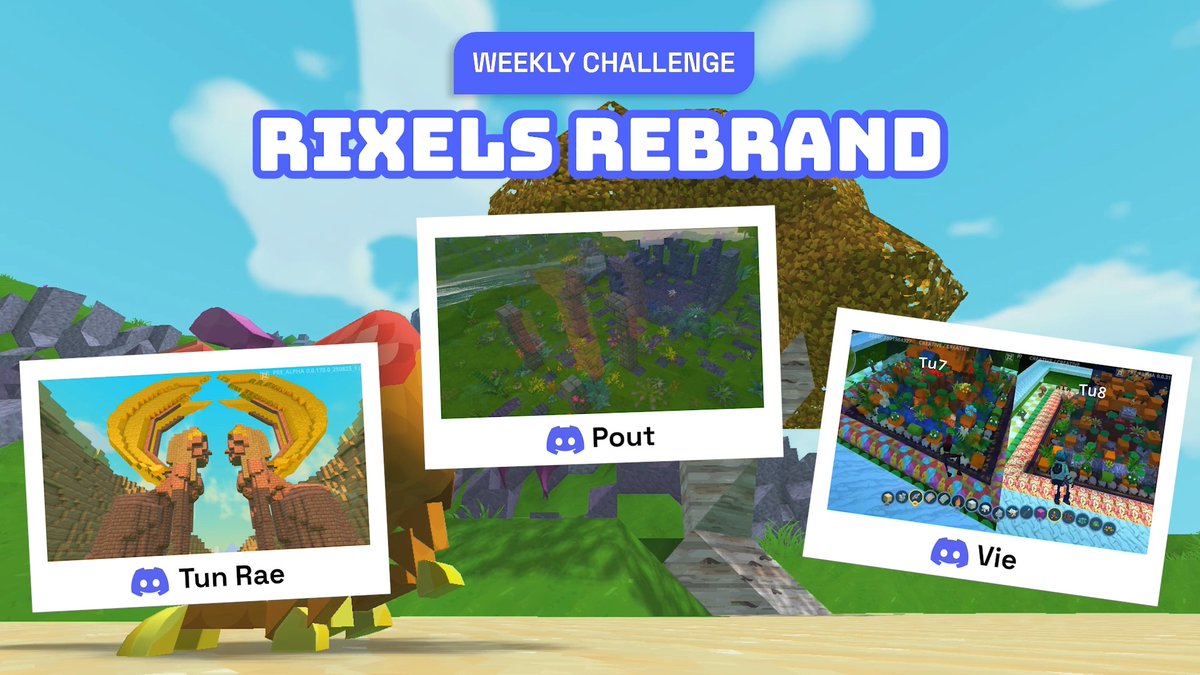 Following the launch of the Rixels Update, Pioneers have been returning to old builds and refining them in the new Rixel art style! 🎨🖌️